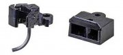 Knuckle Couplers -- Body-Mount Medium Offset Coupler w/Short Narrow Gear Box, G, Kadee Quality Products 836
