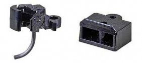 Knuckle Couplers -- Body-Mount Medium Offset Coupler w/Short Narrow Gear Box, G, Kadee Quality Products 836