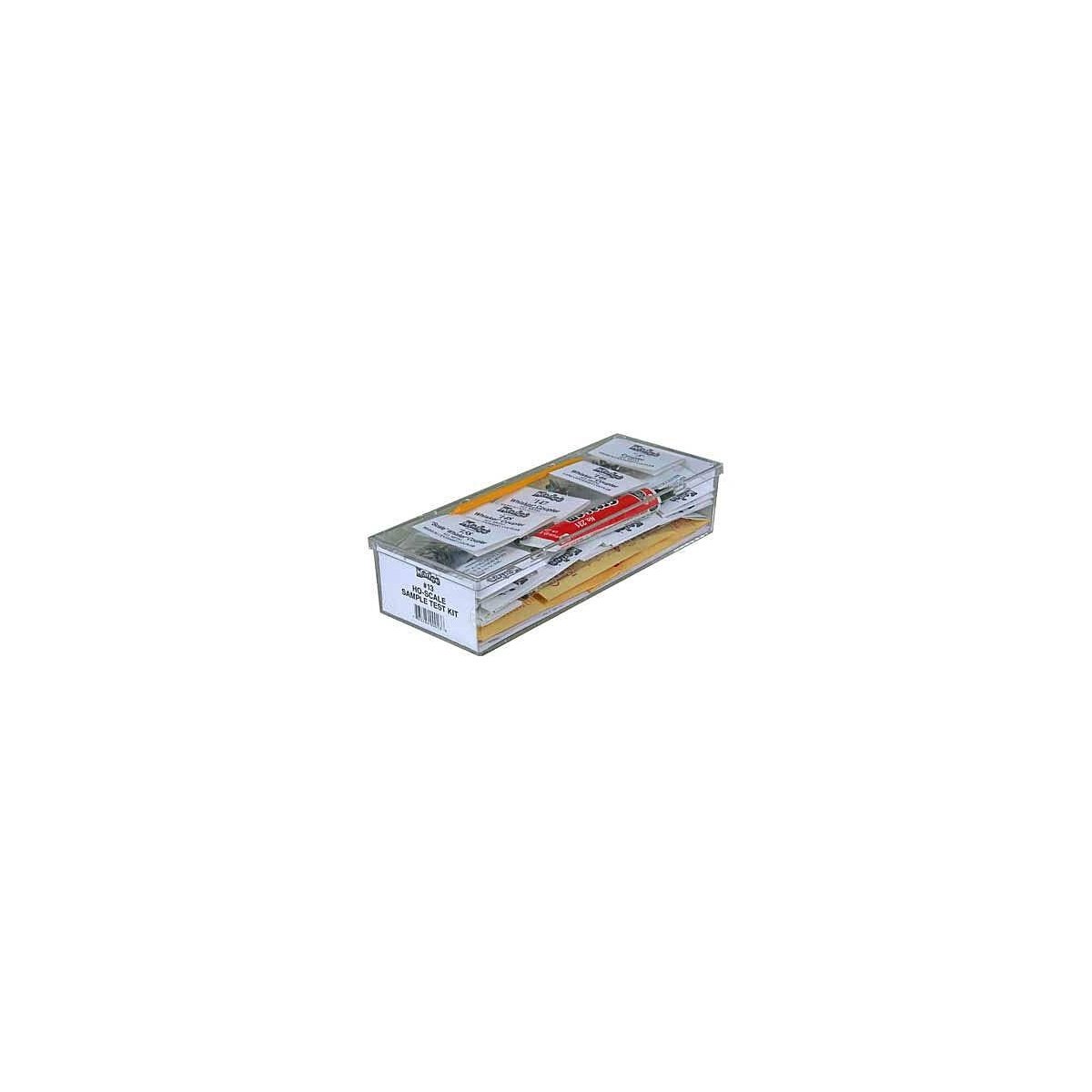 13 Coupler Test Kit -- Coupler Samples & Accessories, HO, Kadee Quality Products 13