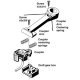 Centerset Couplers with Coupler Arm Mount Gearboxes -- For USA Trains Bi-Level Auto Carriers, G, Kadee Quality Products 778