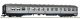 2nd class commuter coach, DB, HO, Roco 6200165