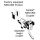 NEM 363 European-Style Couplers -- Medium (8.63mm, .34`, 11/32`) 1 Pair with NEM 363 to 362 , HO, Kadee Quality Products 52