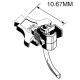 NEM 363 European-Style Couplers -- Long (10.67mm, .42`, 27/64`) 1 Pair with NEM 363 to 362 &, HO, Kadee Quality Products 53