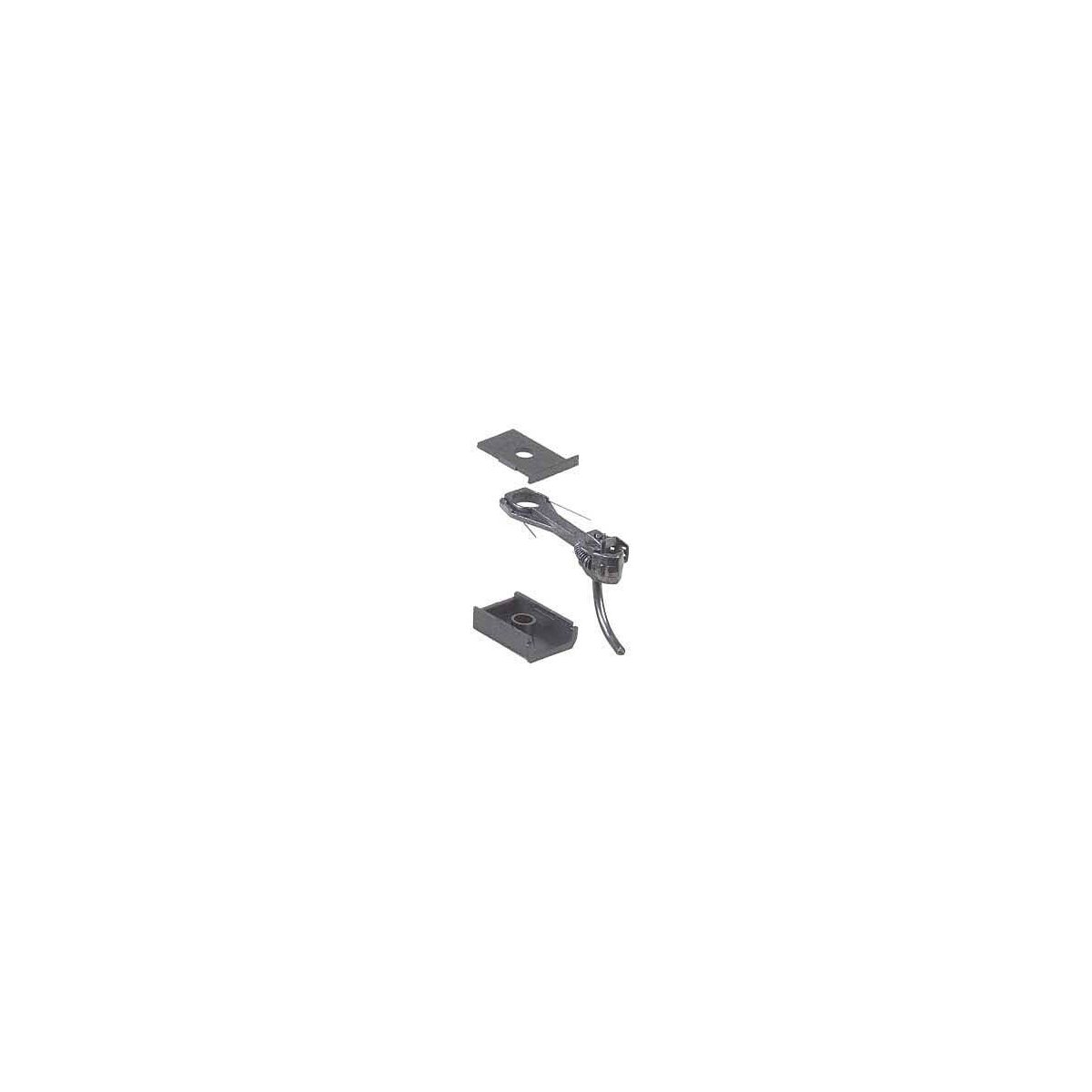 156 Whisker(R) Scale Self-Centering Knuckle Couplers - Kit - Magne-Matic(R) -- Long 25/64′ , HO, Kadee Quality Products 156