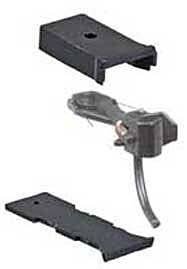 115 Whisker(R) Metal Couplers & Log Car Gearboxes -- Medium (9/32′) Centerset Shank, HO, Kadee Quality Products 115