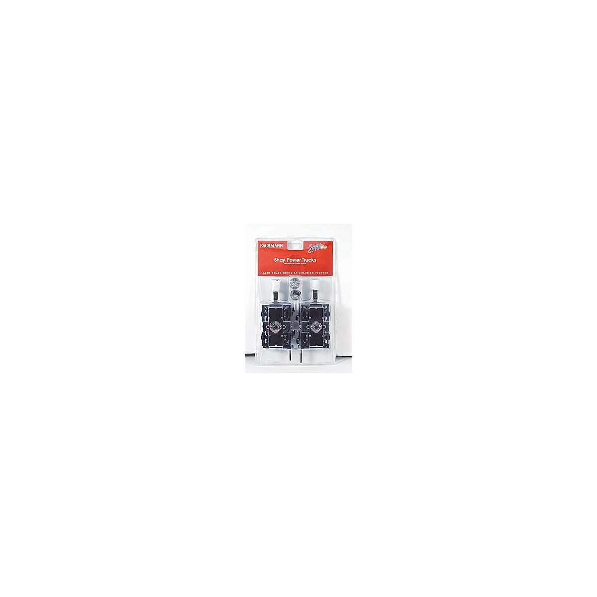 Spectrum(R) Diecast Power Trucks w/Ball-Bearings -- For Shay Locomotive, Trucks Only 1 Pair, G, Bachmann Industries 88999