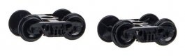 Barber Roller Bearing Trucks w/36′ Wheels -- 1 Pair, N, Micro Trains by Atlas 302080