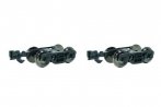 Roller Bearing Freight Car Trucks w/Metal Wheels -- 1 Pair, G, Bachmann Industries 92430