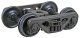 ACL Barber(R) S-2 70-Ton Roller-Bearing Self-Centering HGC Trucks -- Code 88 (.088`) 33` S, HO, Kadee Quality Products 1560