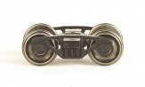 Barber S2 100-Ton Roller-Bearing Trucks with Metal Wheels -- 1 Pair, HO, Bachmann Industries 42909