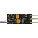 6-pin miniature sound decoder -- 6-poliger Miniatur Sounddecoder -- NEM 651 - Fleischmann 687701