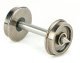 36′ Turned Metal RP-25 Wheelsets -- With Metal Axles pkg(100), HO, WalthersProto 2305