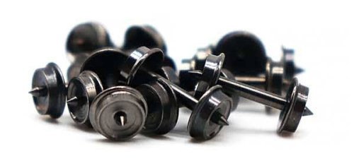 Metal Wheelsets -- 33′ Diameter, .537 Axle Length for MTL Trucks - 100 Axles, N, Intermountain Railway Company 60057