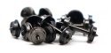 Metal Wheelsets -- 33′ Diameter, .537 Axle Length for MTL Trucks - 100 Axles, N, Intermountain Railway Company 60057