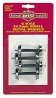 Metal Wheel Set -- Small - 1′ 24.5mm pkg(4), G, Bachmann Industries 92422