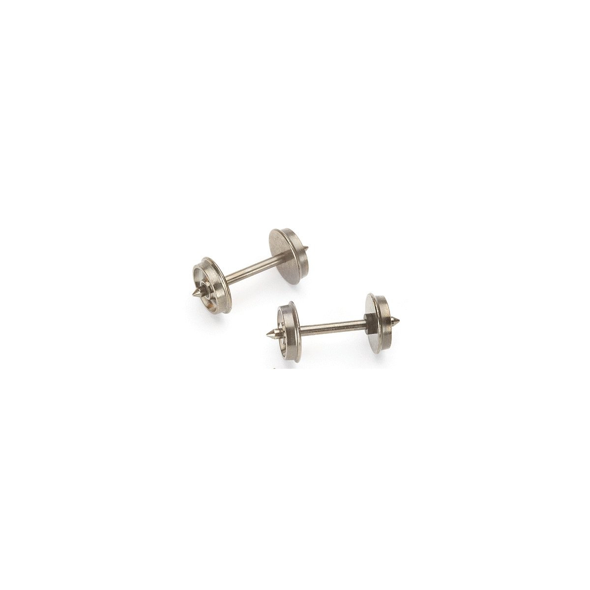 E-Z Track(R) Accessories, Flat-Back Wheelsets -- 36′ pkg(12), HO, Bachmann Industries 42903