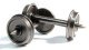 36′ Code 88 Metal Wheelsets -- pkg(12), HO, Rapido Trains Inc 102089