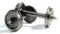 36′ Code 88 Metal Wheelsets -- pkg(12), HO, Rapido Trains Inc 102089