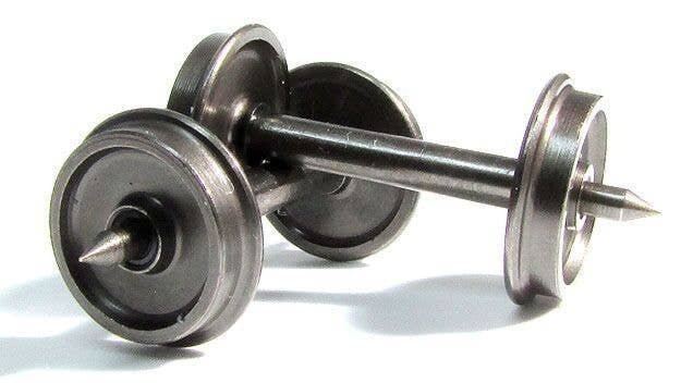 36′ Code 88 Metal Wheelsets -- pkg(12), HO, Rapido Trains Inc 102089