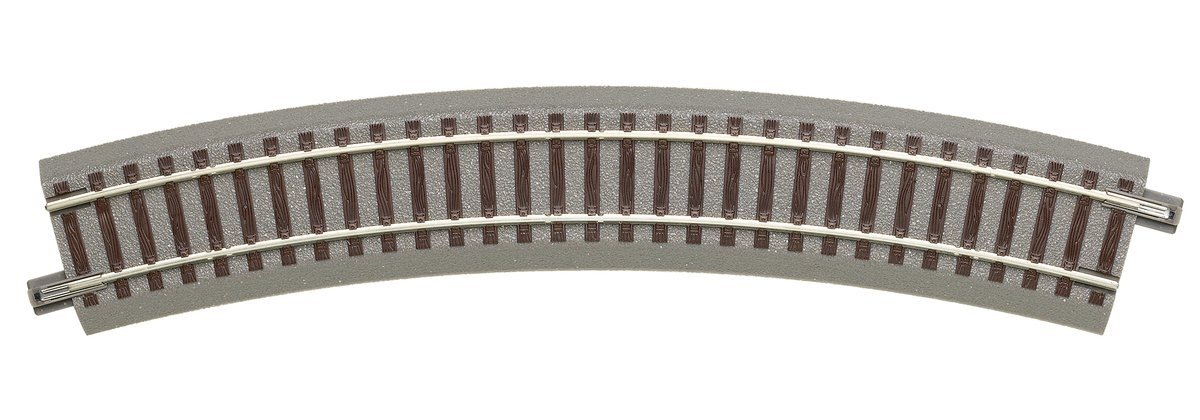 Curved track -- Gebogenes Gleis -- R3 30 -
