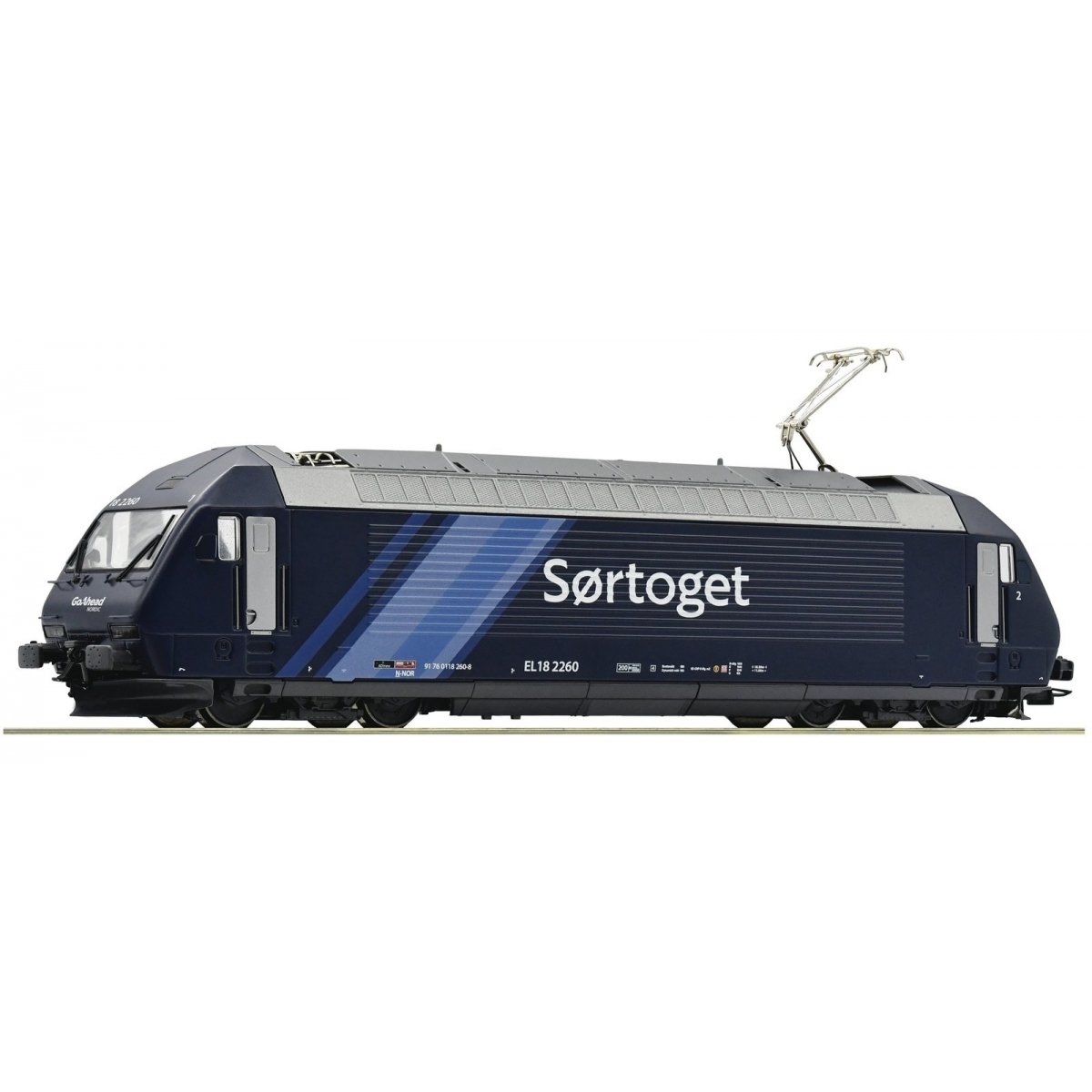 Electric locomotive -- Elektrolokomotive -- EL 18 2260 - Go-Ahead - HO - Roco Fleischmann 70674