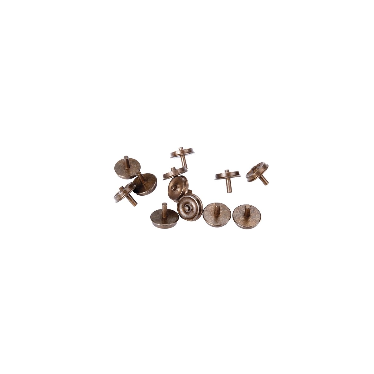 Athearn Geared Diesel 3/32` Half-Axle Nickel-Silver Wheels -- 40`/110 Inside Frame, HO, Northwest Short Line 371414