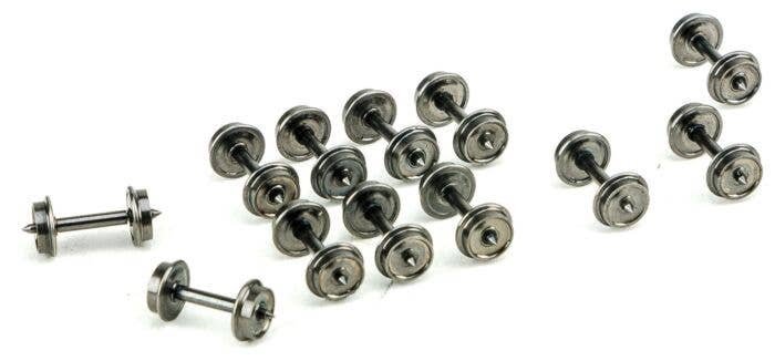 33′ High Detail Brass Insulated Wheelsets -- 12 Axles, N, Intermountain Railway Company 60070