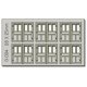 Double Unit Doors - 6 pcs 28X25mm - HO-OO - Proses D-004