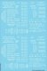 Railroad Decal Set -- Generic Tank Car Data (white lettering), HO, Tichy Train Group 10385