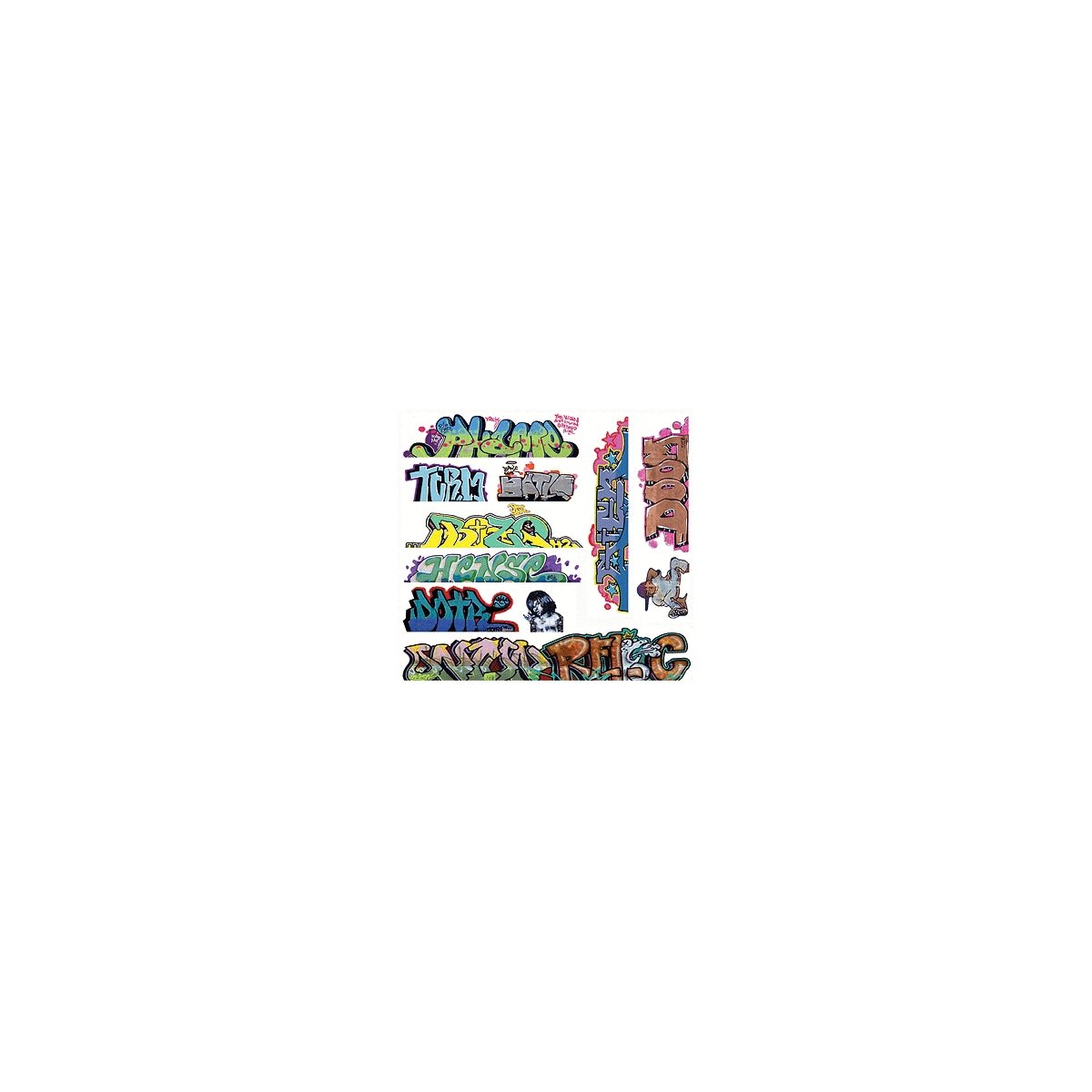 Graffiti Decals Mega Set -- Set 10 pkg(11), HO, Blair Line 2259