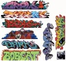 Graffiti Decals Mega Set -- Set 9 pkg(9), HO, Blair Line 2258