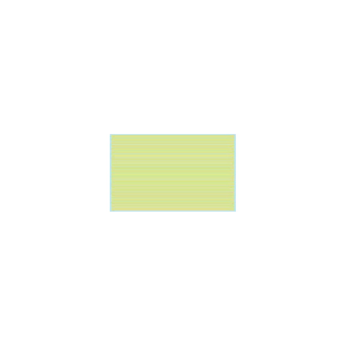 Street Decals -- Solid/Solid - Yellow, HO, Kadee Quality Products 3126