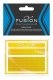 Railroad Freight Car Yellow Reflective Markings Set w/Double Width Stripes, N, FUSION SCALE GRAPHICS 260004