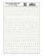 Dry Transfer Numbers Only - 45 Degree USA Gothic (Military Style) -- White, All Scales, Woodland Scenics 747