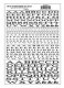 Dry Transfer Alphabet & Numbers - Extended Railroad Roman -- Black, All Scales, Woodland Scenics 715