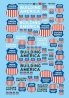 Union Pacific - UP -- Fallen Flags Freight Cars, O, Microscale Industries Inc 481531