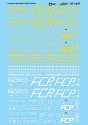Ferrocarril Del Pacifico - FCP -- Boxcars, HO, Microscale Industries Inc 871447