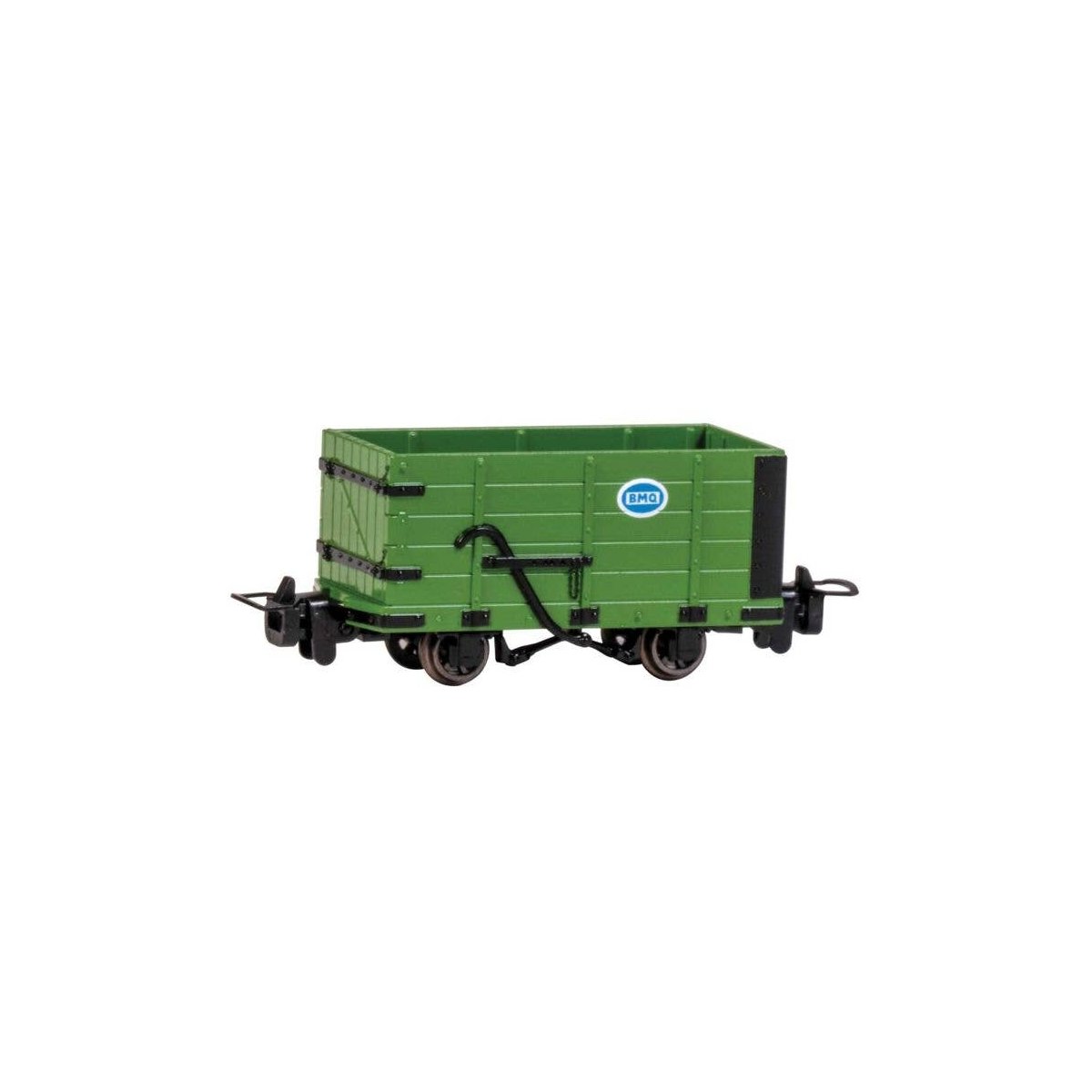 Narrow Gauge High-Side Gondola - Ready to Run -- Green, HOn30, Bachmann Industries 77306