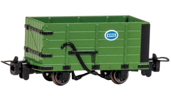 Narrow Gauge High-Side Gondola - Ready to Run -- Green, HOn30, Bachmann Industries 77306