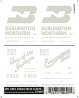 Dry Transfer Railroad Lettering Sets -- BN & CB&Q Boxcars `Way of the Zephyrs`, `Everywhere West`, HO, Woodland Scenics 607