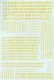 Alphabets & Numbers - Block Gothic -- Yellow, HO, Microscale Industries Inc 90056