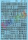 Alphabet & Number Decal Set -- Gothic Block (black) 22`, 24`, HO, Microscale Industries Inc 90312