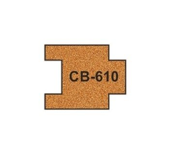 Pre-Cut Cork Bed - HO, OO - 10 pcs - Proses CB-610