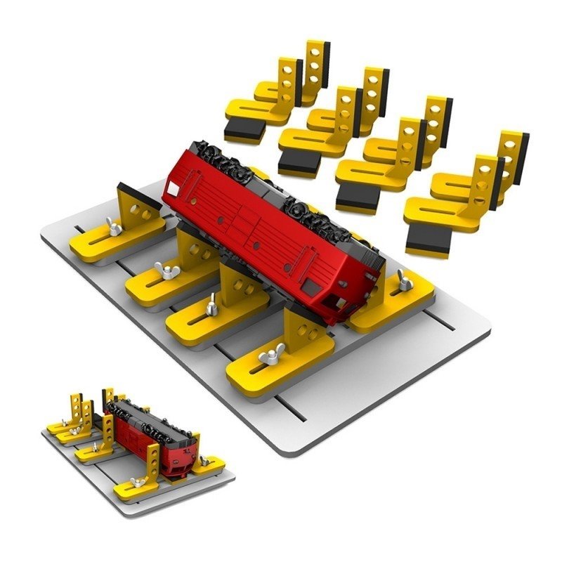 Locomotive Service Cradle 45-90 Degree - O - HO - N - TT - Proses LB-901