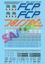 Nacionales de Mexico - NdeM -- 89′ Flatcars & SBC/FCP Trailers, N, Microscale Industries Inc 601467