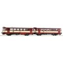 Diesel railcar -- Dieseltriebwagen -- 810 458-0 with trailer - CD - HO - Roco Fleischmann 70377