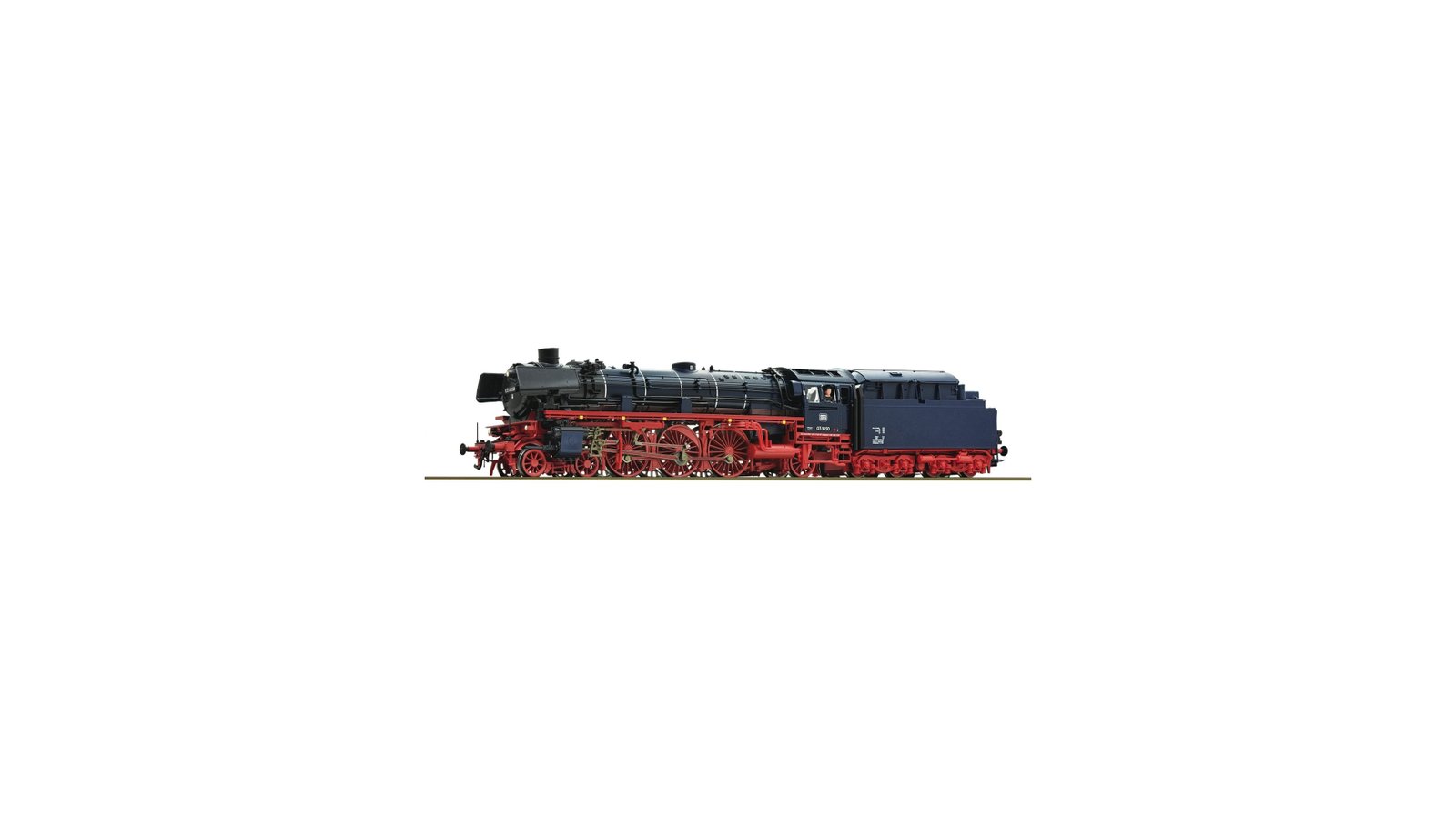 Steam locomotive -- Dampflokomotive -- 03 1050 DB - HO - Roco Fleischmann 70030