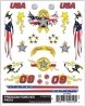 PineCar(R) Dry Transfer Decals -- Freedom Forever, All Scales, Woodland Scenics 4019