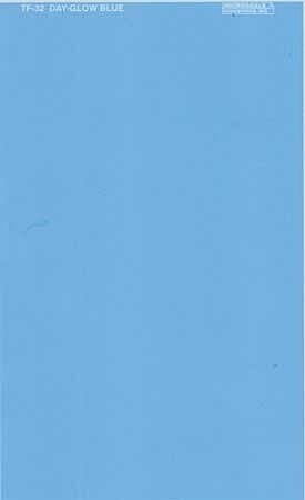 Trim Film Solid Color Decal Sheet -- Day-Glo Blue, All Scales, Microscale Industries Inc 32