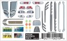 PineCar(R) Dry Transfer Decals -- Racer Accents, All Scales, Woodland Scenics 4014